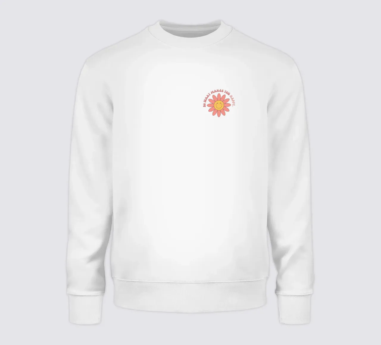 Vivere per la felicità felpa da Doodle Dreams Art