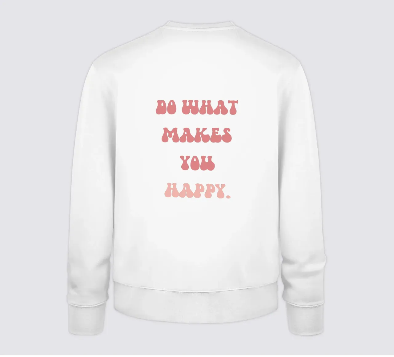 Vivere per la felicità felpa da Doodle Dreams Art