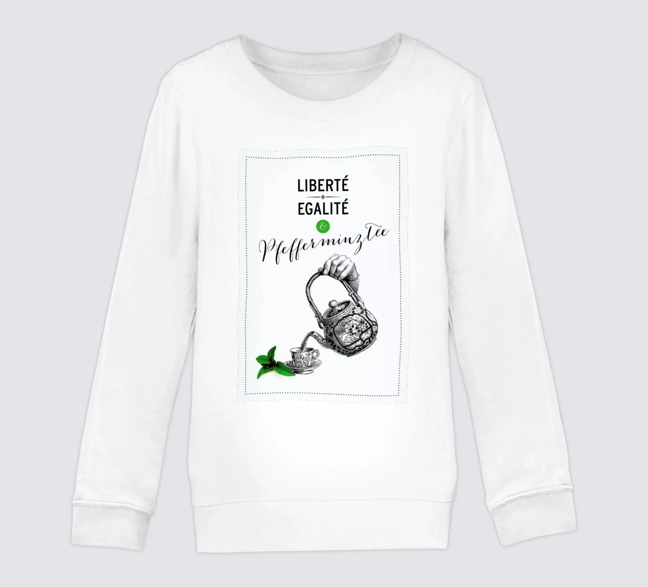 Pfefferminztee felpa bambino da Amy & Kurt