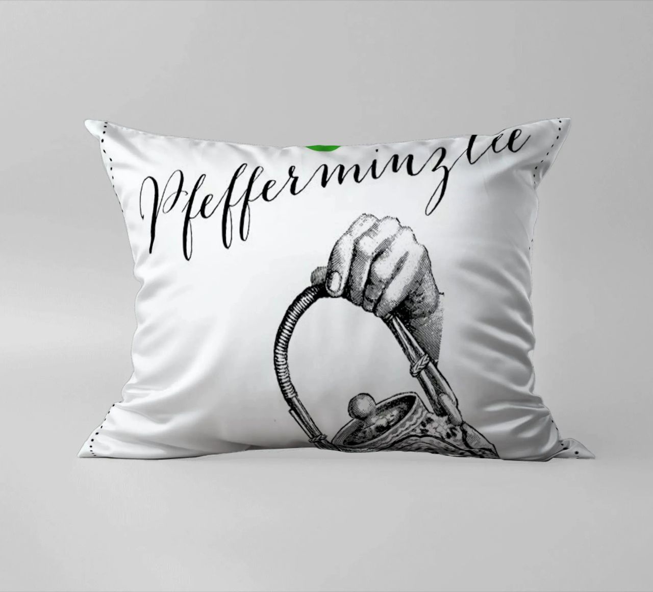 Pfefferminztee cuscino da Amy & Kurt