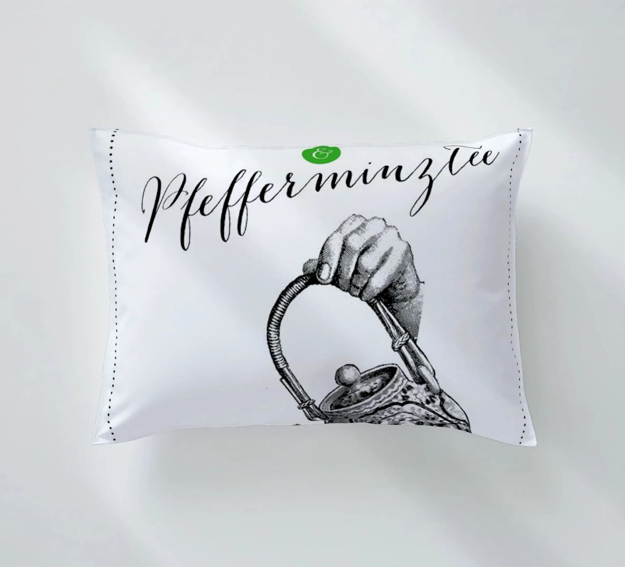 Pfefferminztee cuscino da Amy & Kurt