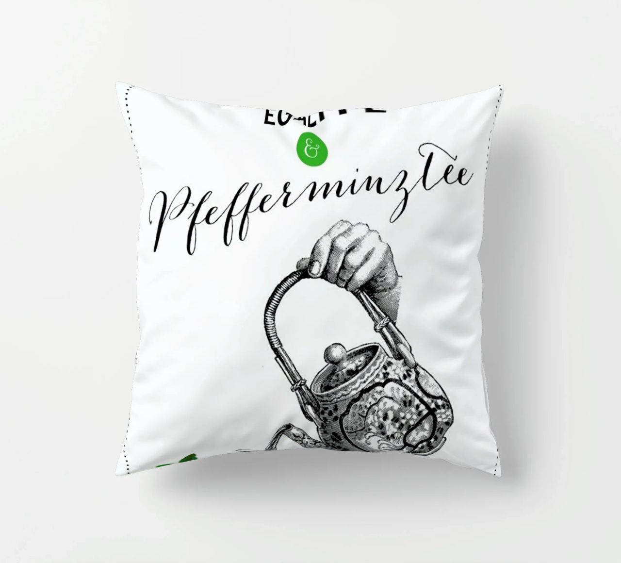 Pfefferminztee cuscino da Amy & Kurt