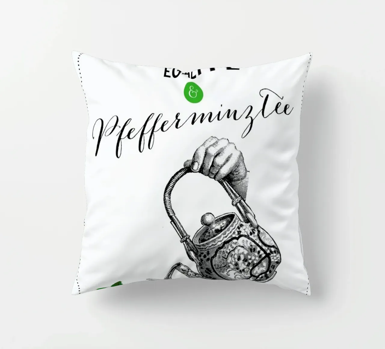 Pfefferminztee Kissen von Amy & Kurt