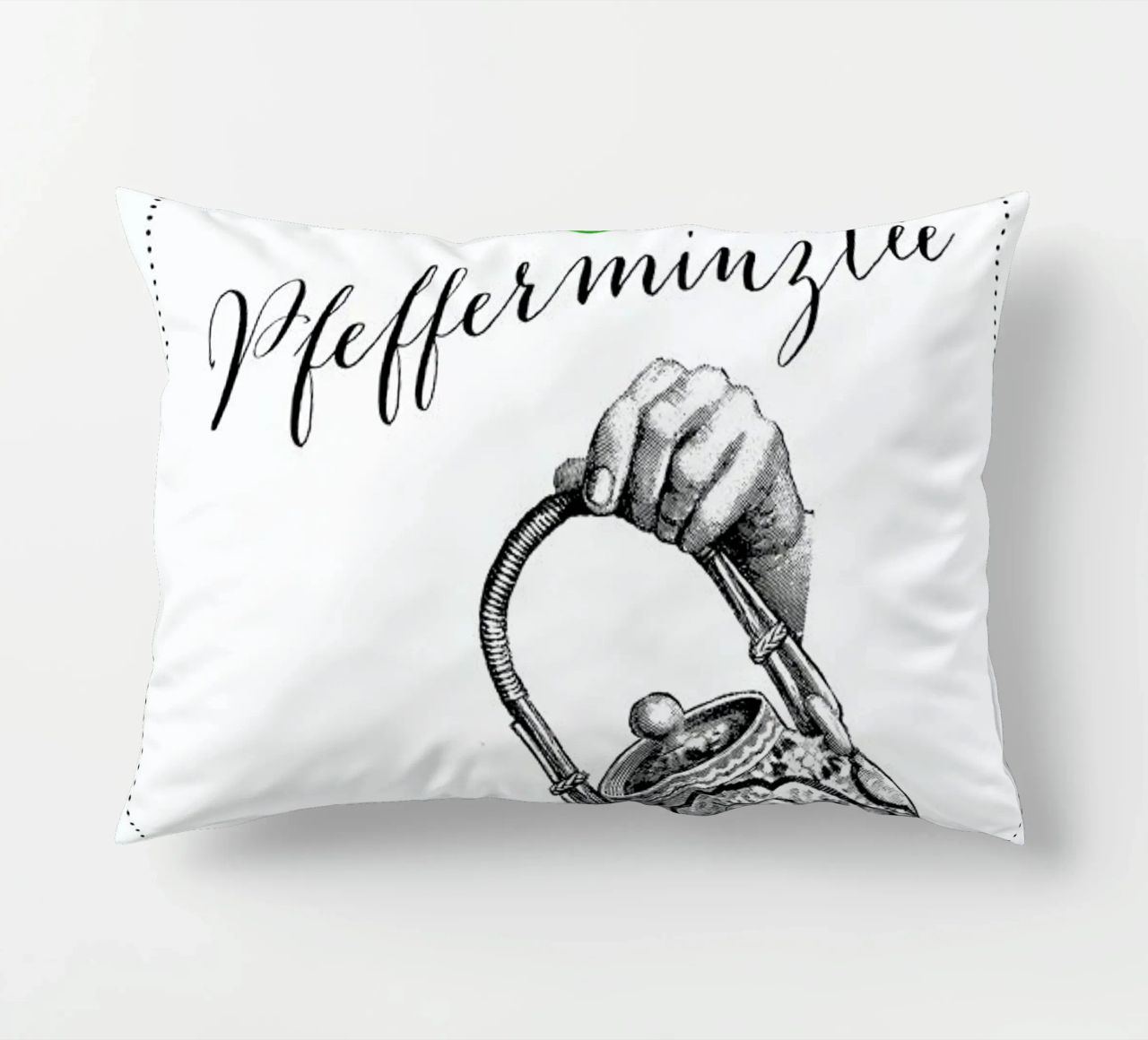 Pfefferminztee cuscino da Amy & Kurt