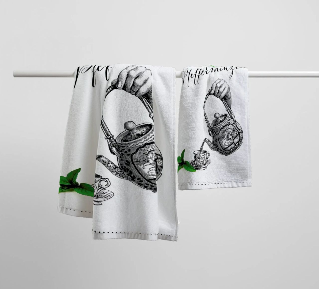 Pfefferminztee Handtuch von Amy & Kurt