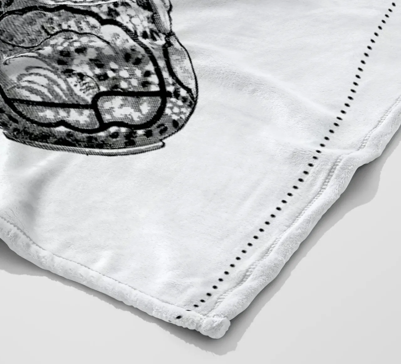 Pfefferminztee fleece blanket by Amy & Kurt