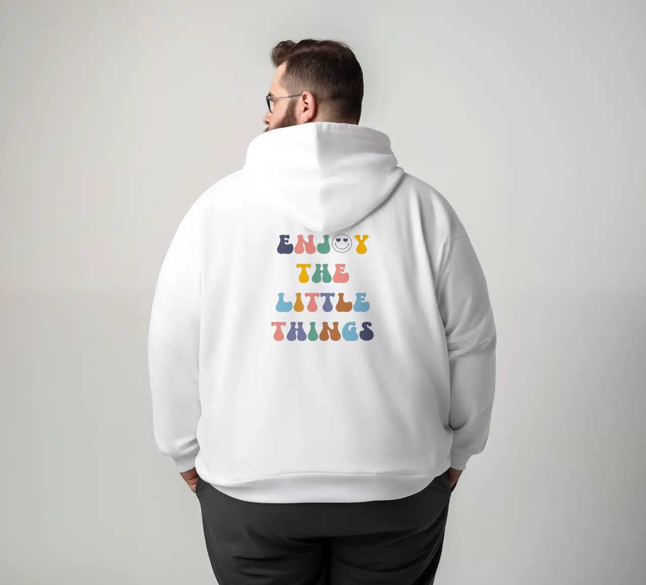 Beatitudine retrò - Assaporare le piccole cose felpa con cappuccio da Doodle Dreams Art