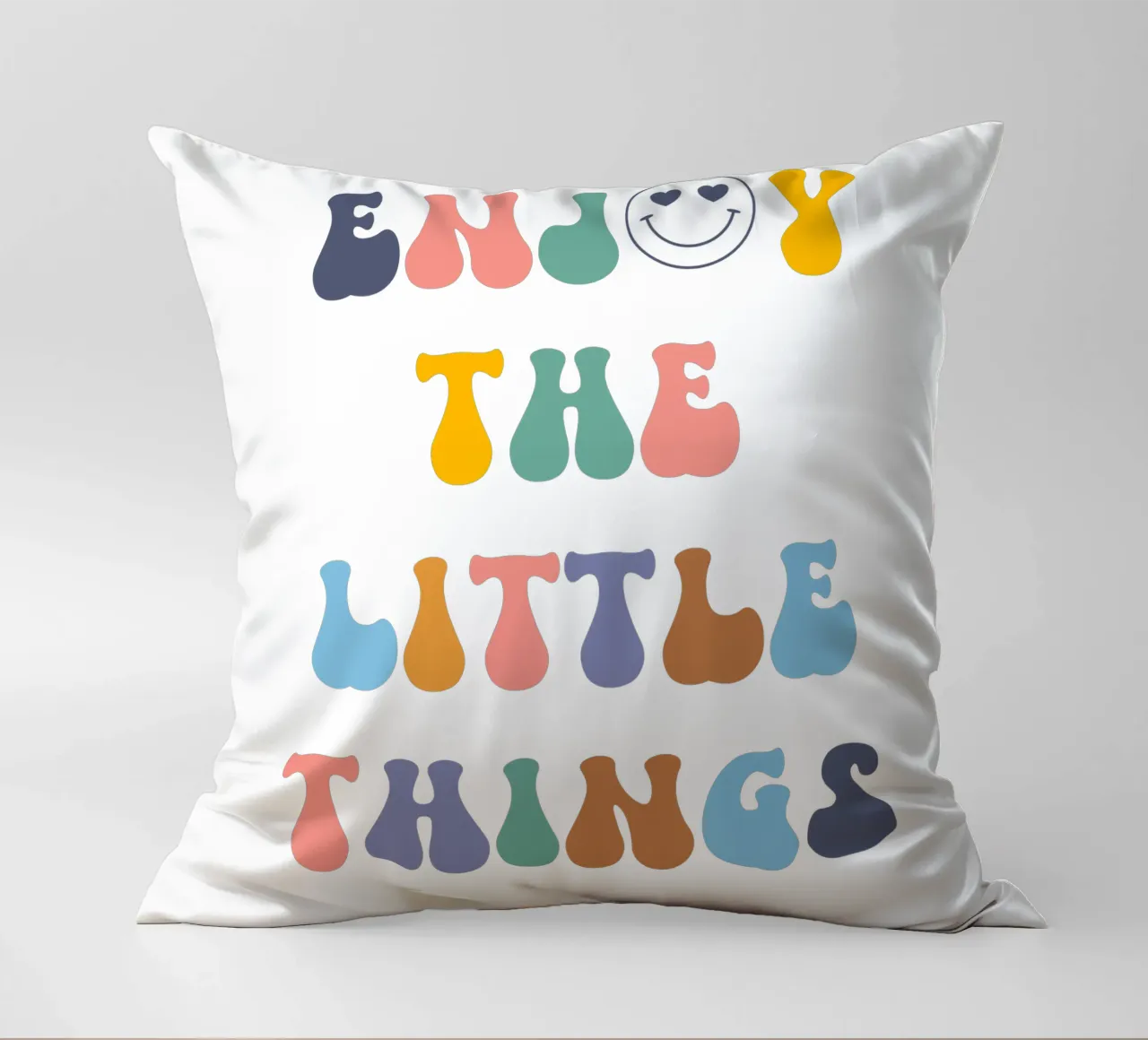 Beatitudine retrò - Assaporare le piccole cose cuscino da Doodle Dreams Art