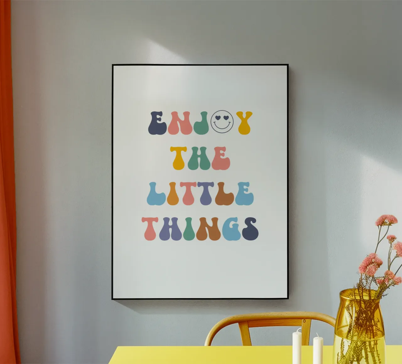 Beatitudine retrò - Assaporare le piccole cose plexiglass da Doodle Dreams Art