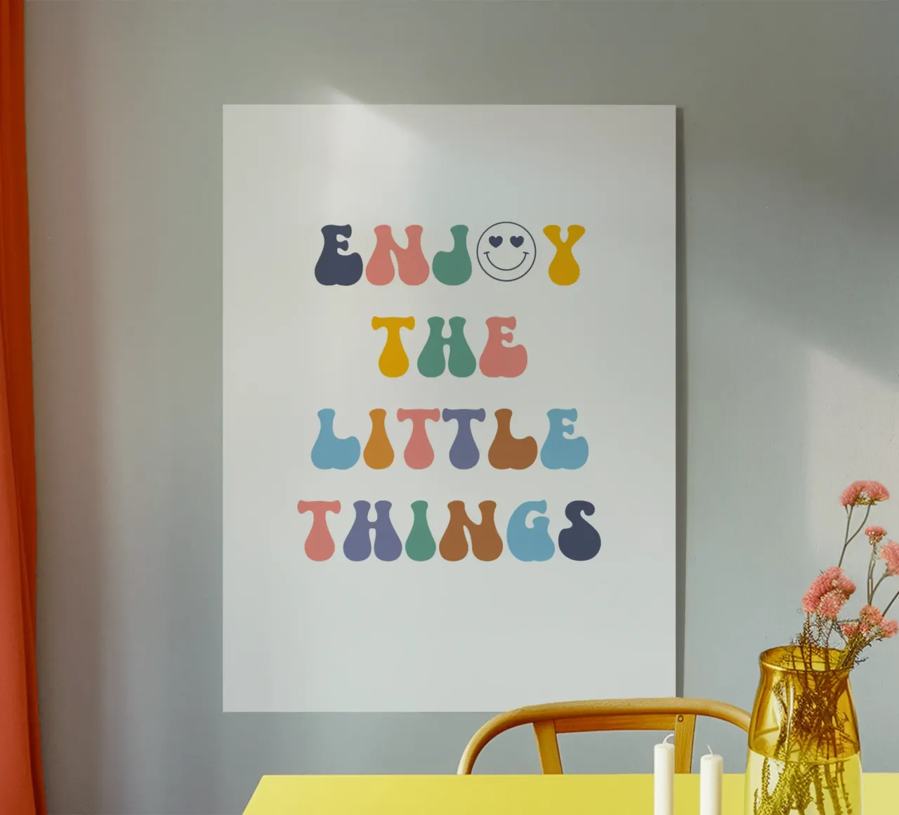 Beatitudine retrò - Assaporare le piccole cose plexiglass da Doodle Dreams Art