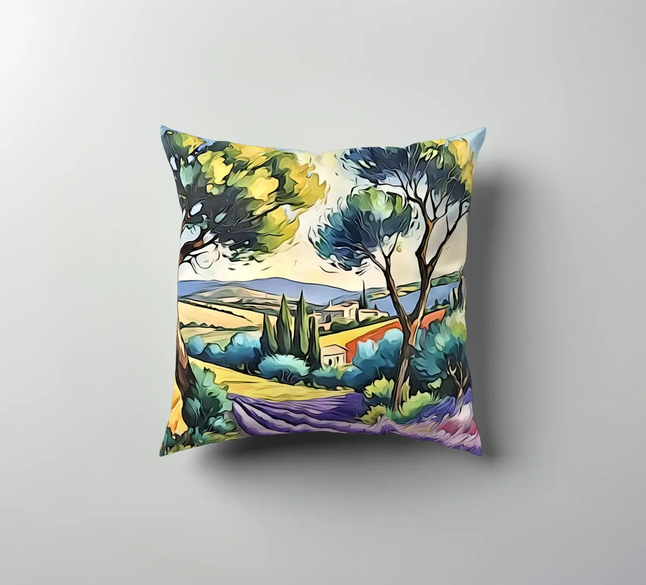 Paesaggio in Provenza cuscino da ZAMART