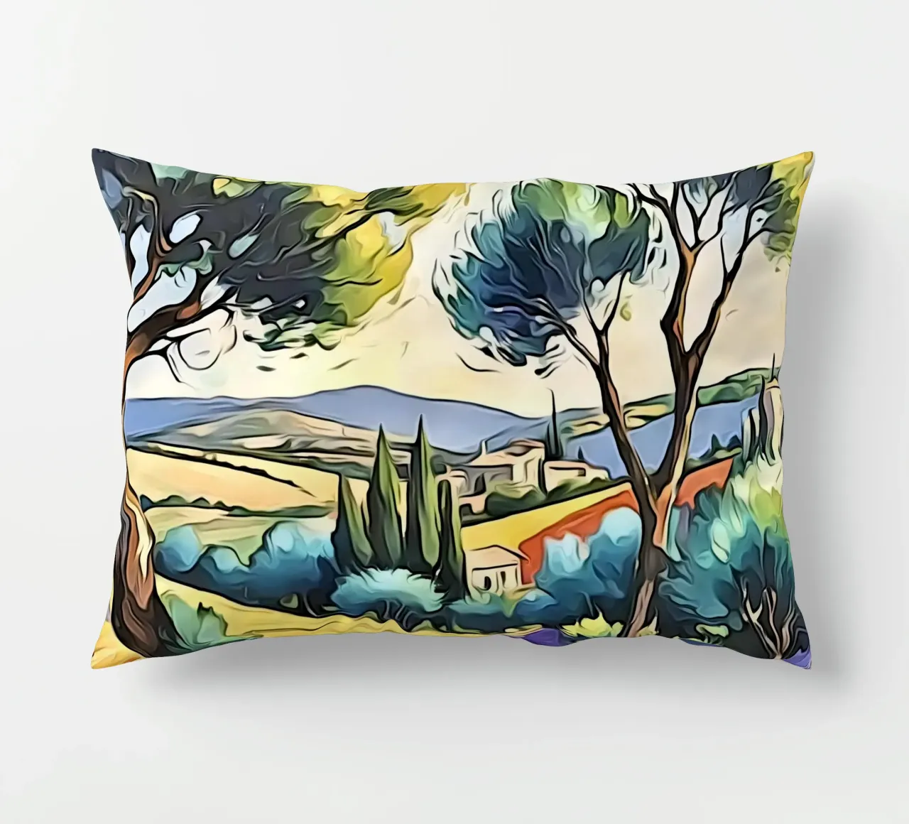 Paesaggio in Provenza cuscino da ZAMART