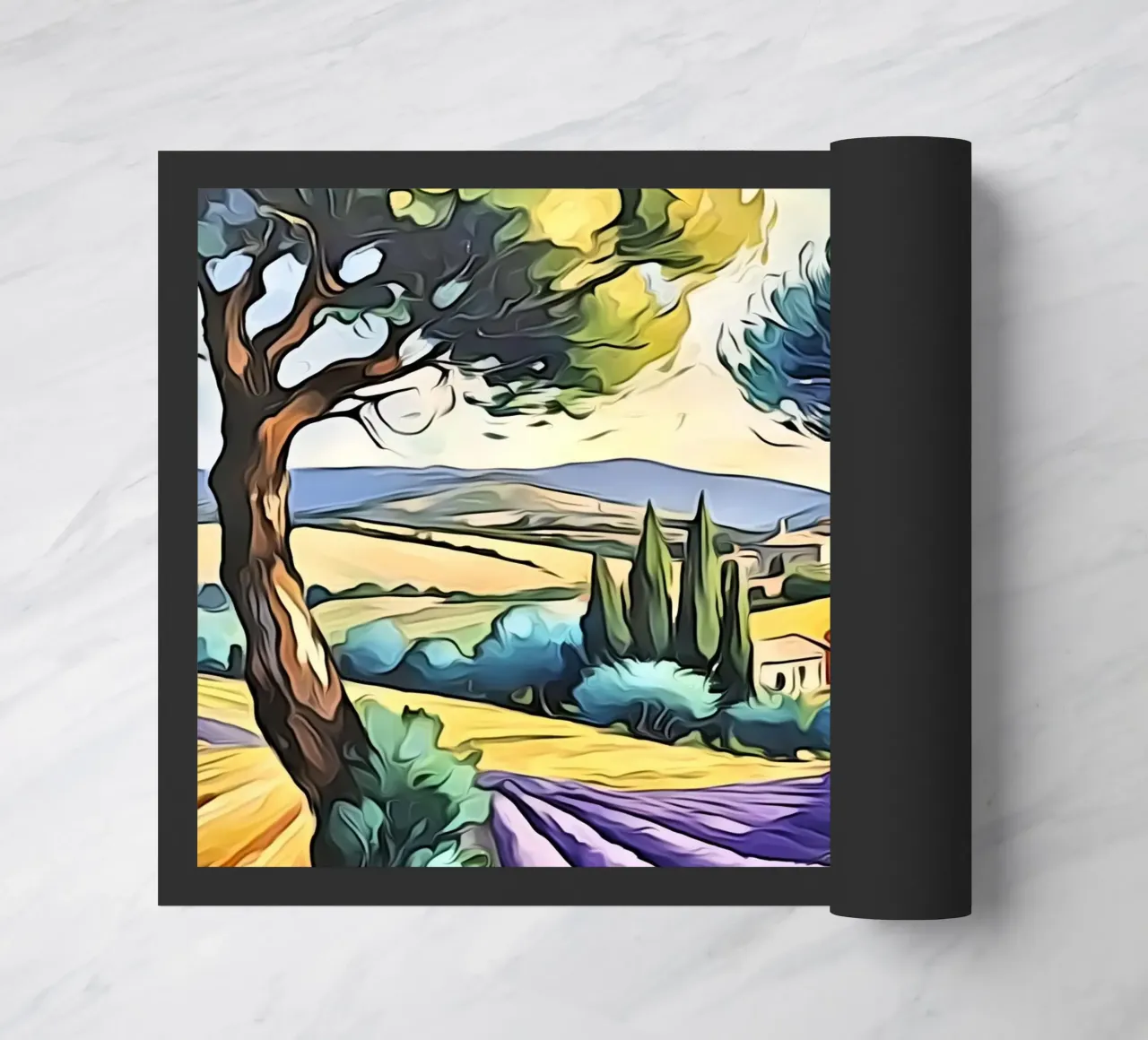 Paesaggio in Provenza zerbino da ZAMART