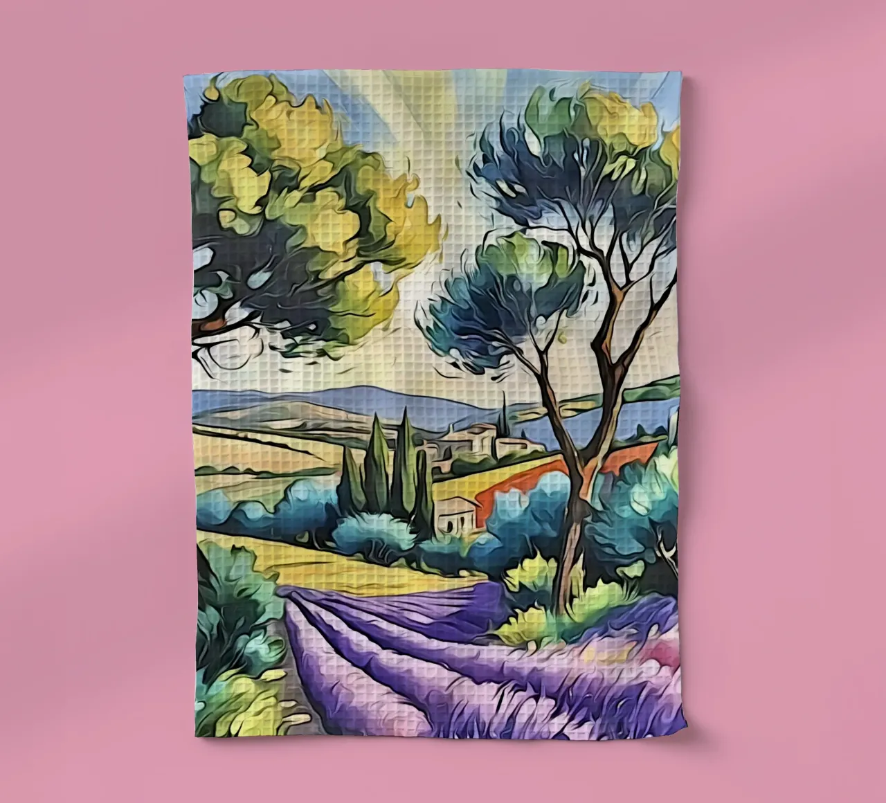 Paesaggio in Provenza canovaccio da cucina da ZAMART