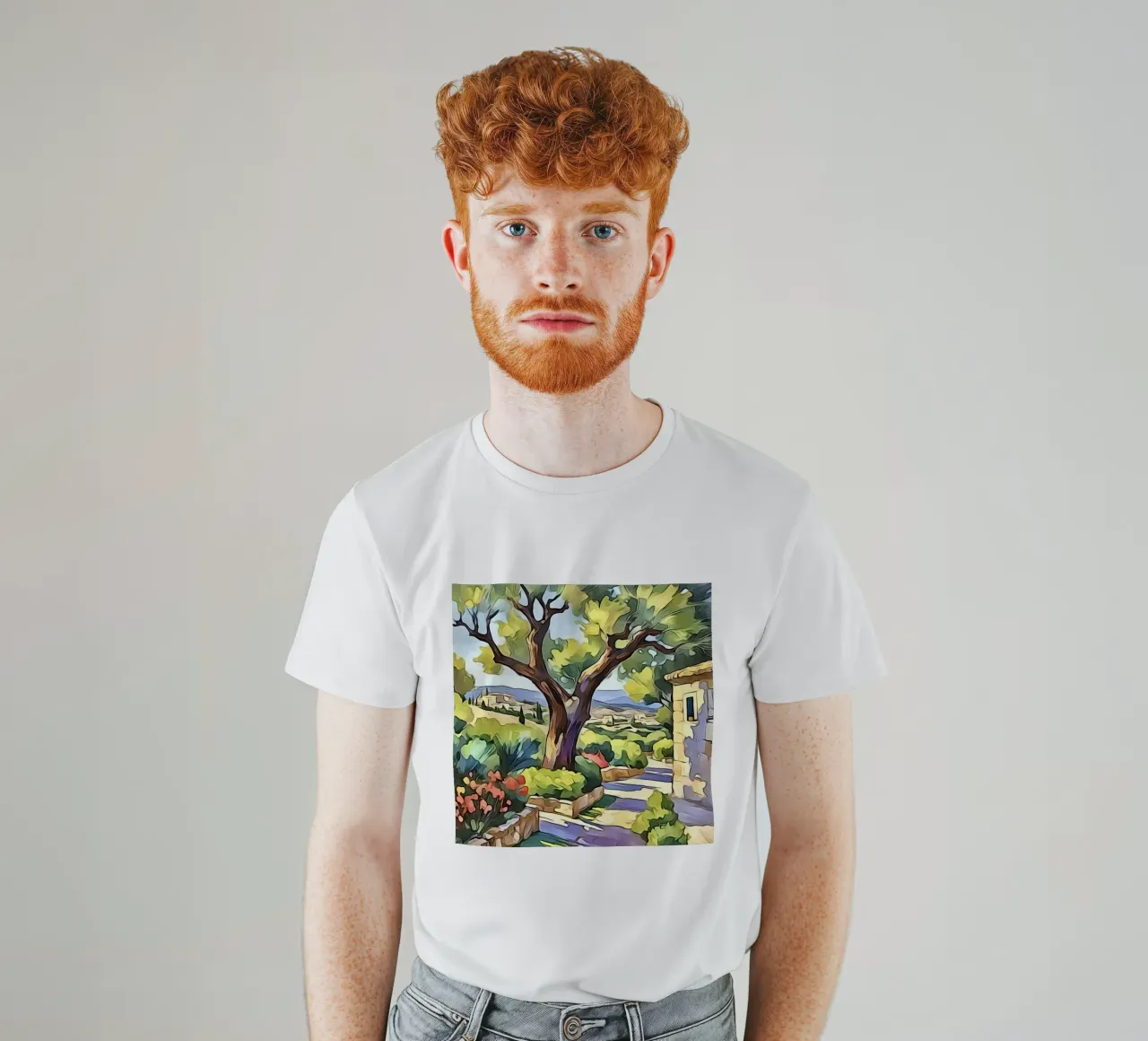 Paesaggio in Provenza #2 t-shirt da ZAMART