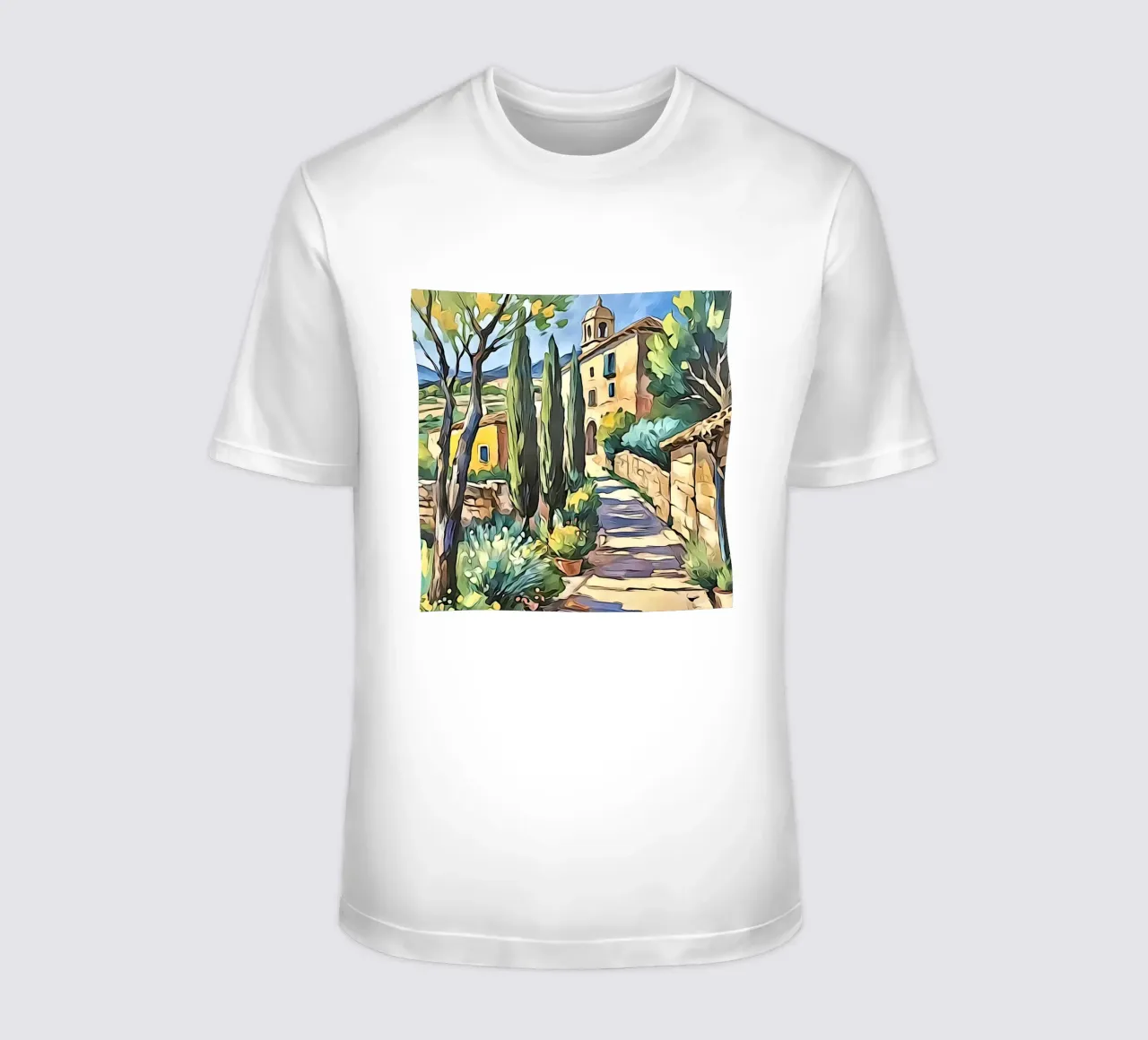 Paesaggio in Provenza #3 t-shirt da ZAMART