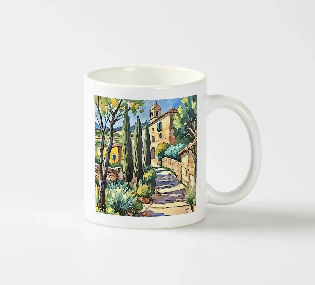 Paesaggio in Provenza #3 tazza in ceramica da ZAMART