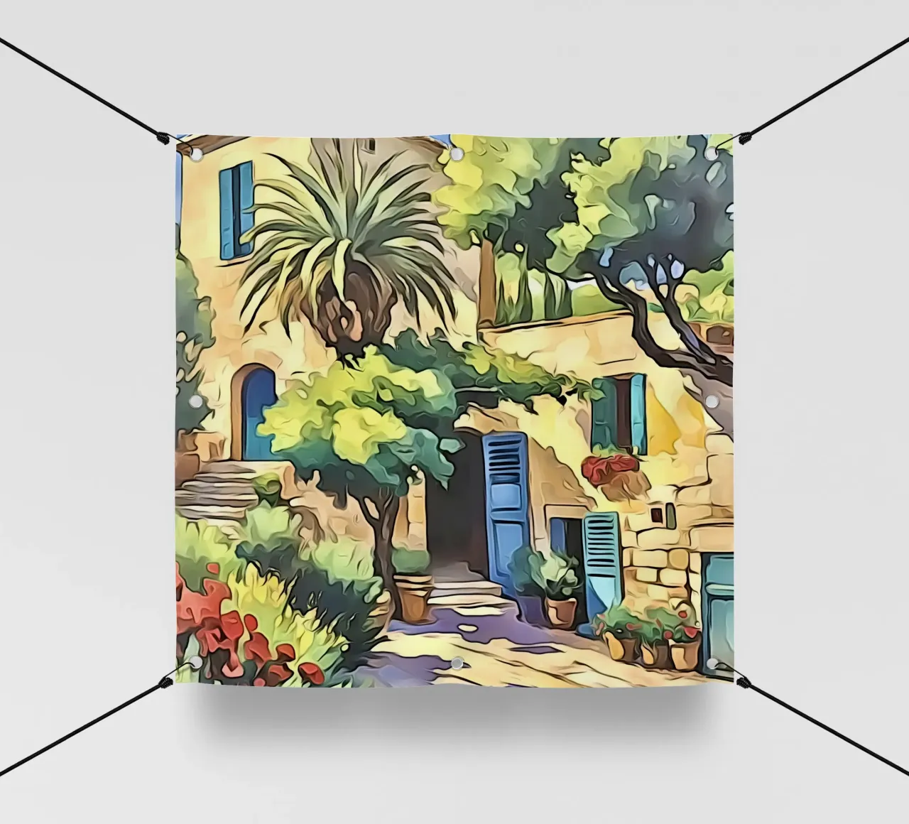 Paesaggio in Provenza #4 telo in pvc da ZAMART