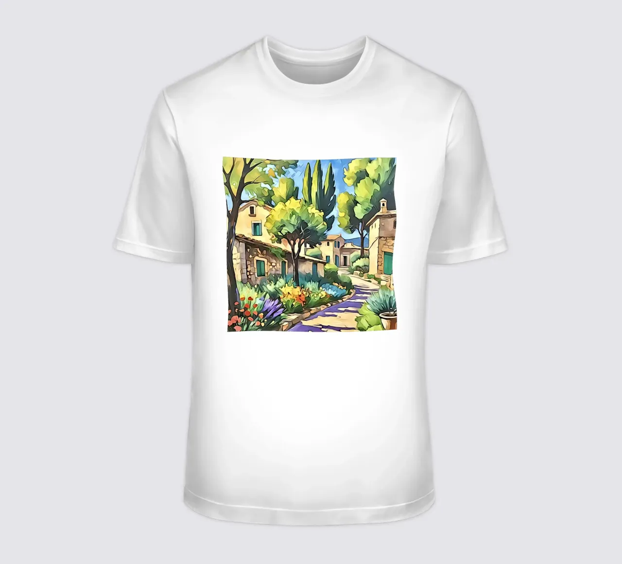 Landscape in Provence #5 t-shirt by ZAMART