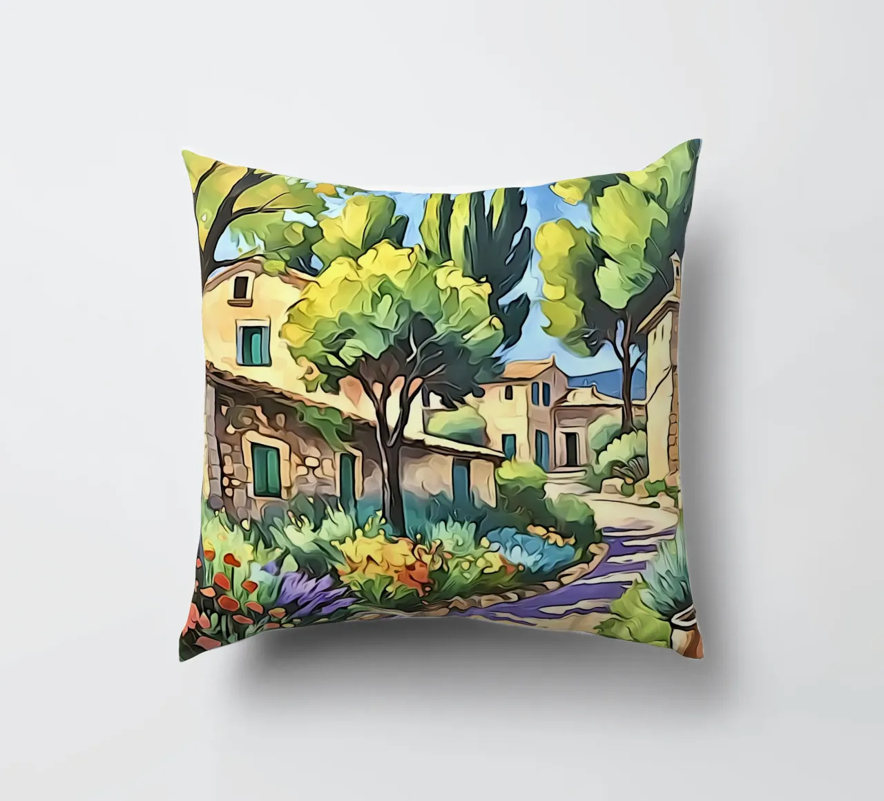 Paesaggio in Provenza #5 cuscino da ZAMART