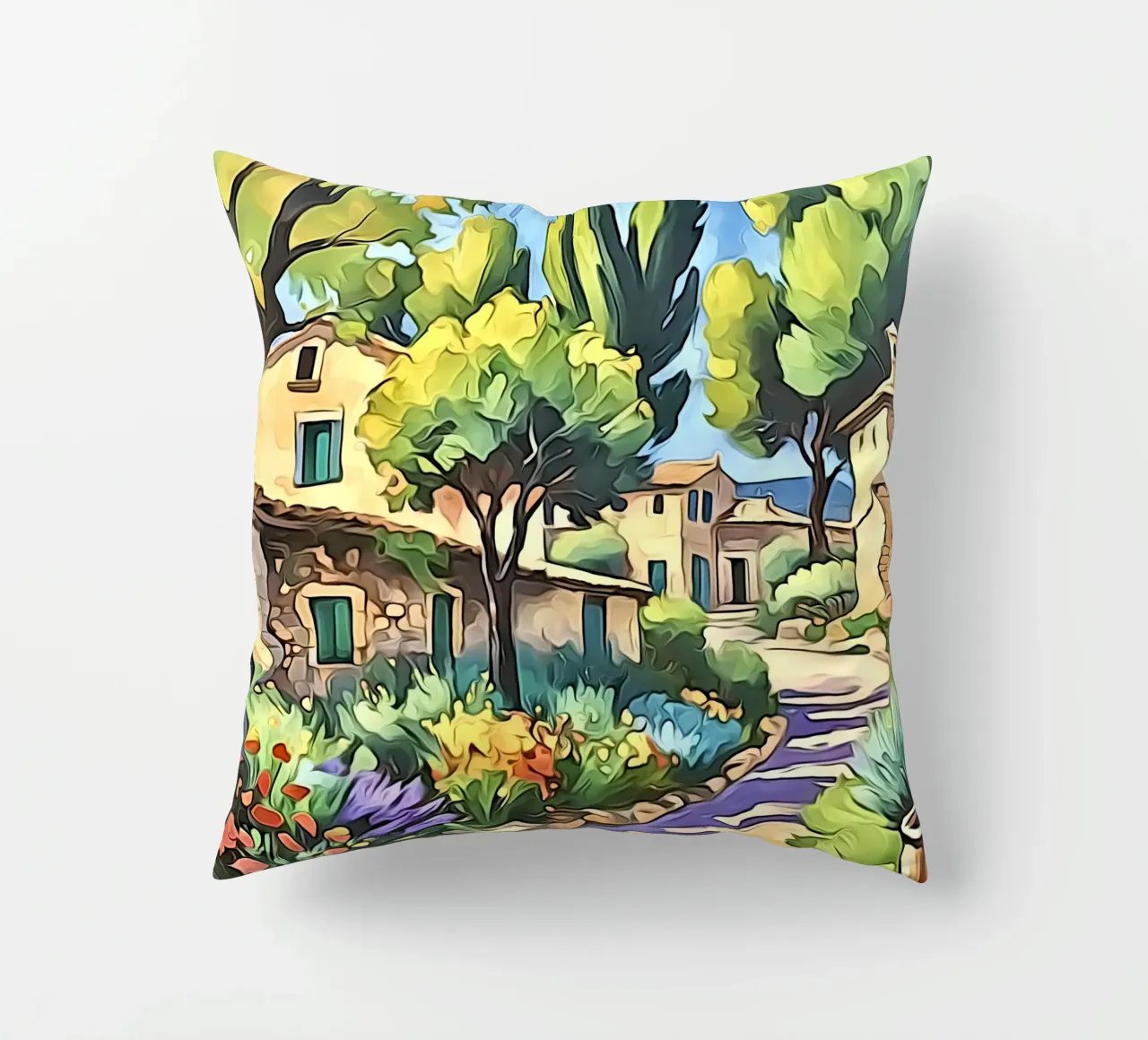 Paesaggio in Provenza #5 cuscino da ZAMART