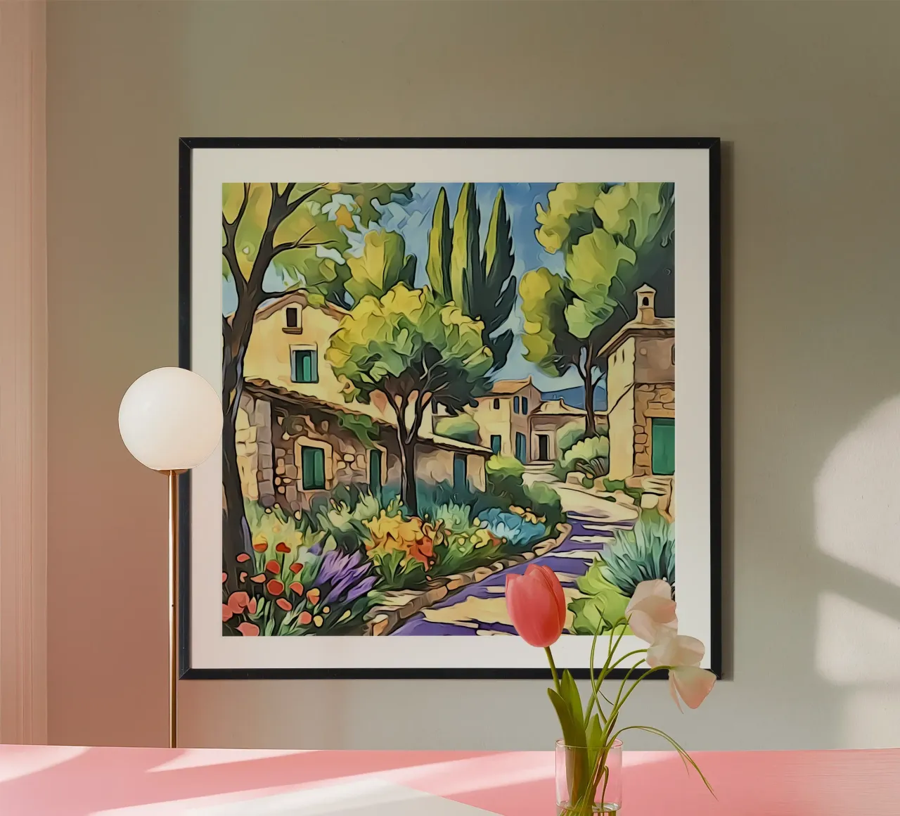 Paesaggio in Provenza #5 carta hahnemühle da ZAMART