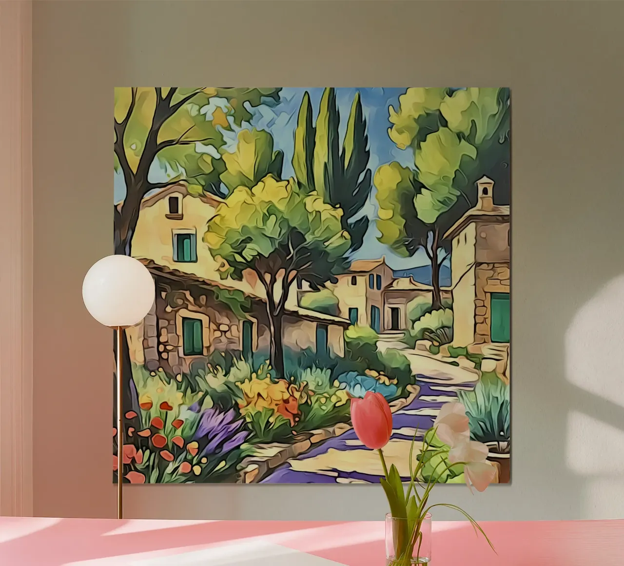 Paesaggio in Provenza #5 carta hahnemühle da ZAMART