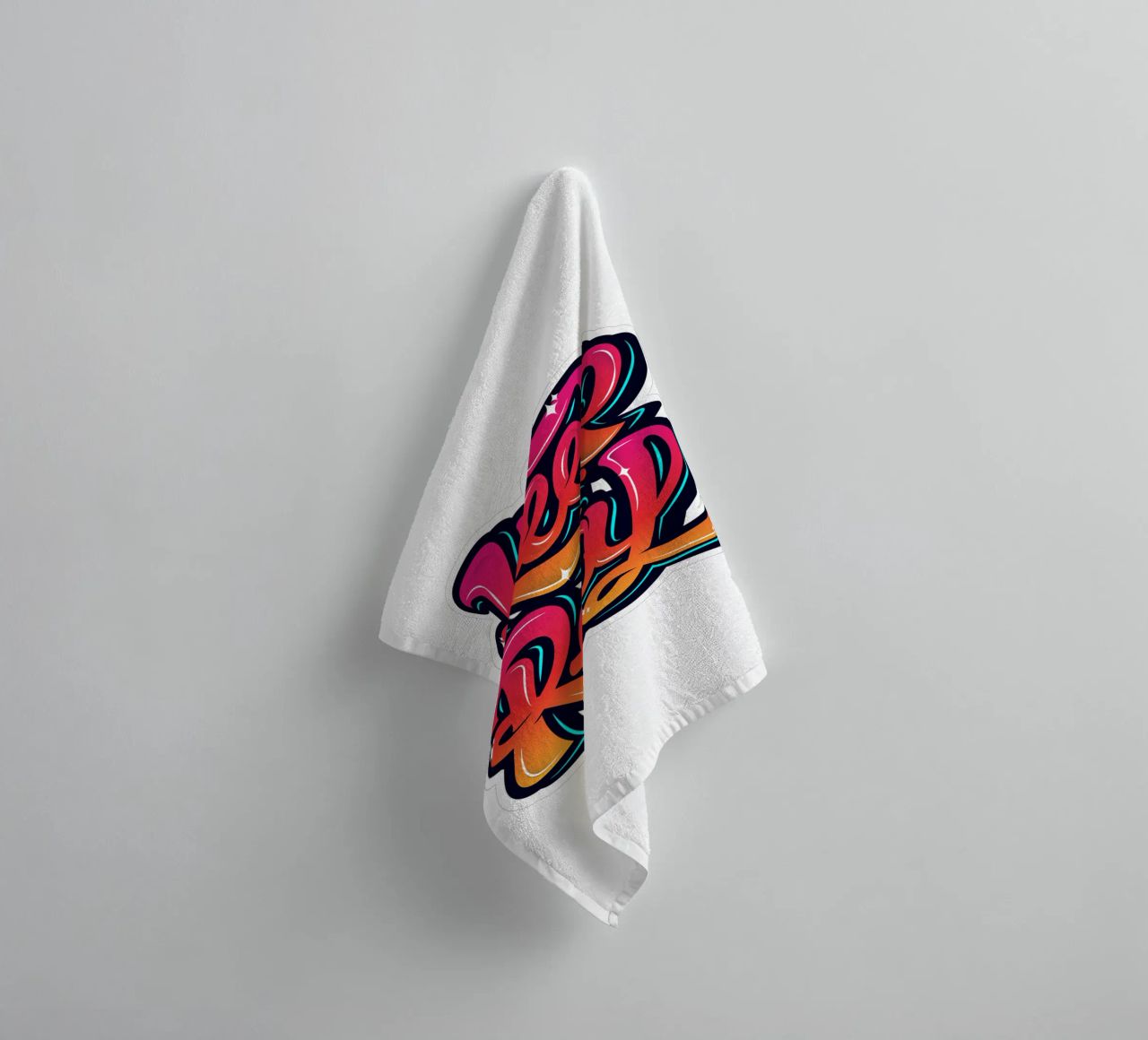 Keep It Real Typo Style Trending Now towel by Urban Life