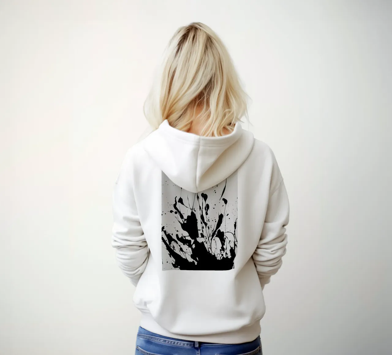 Levántame sudadera con capucha de rebeccaannemaclean