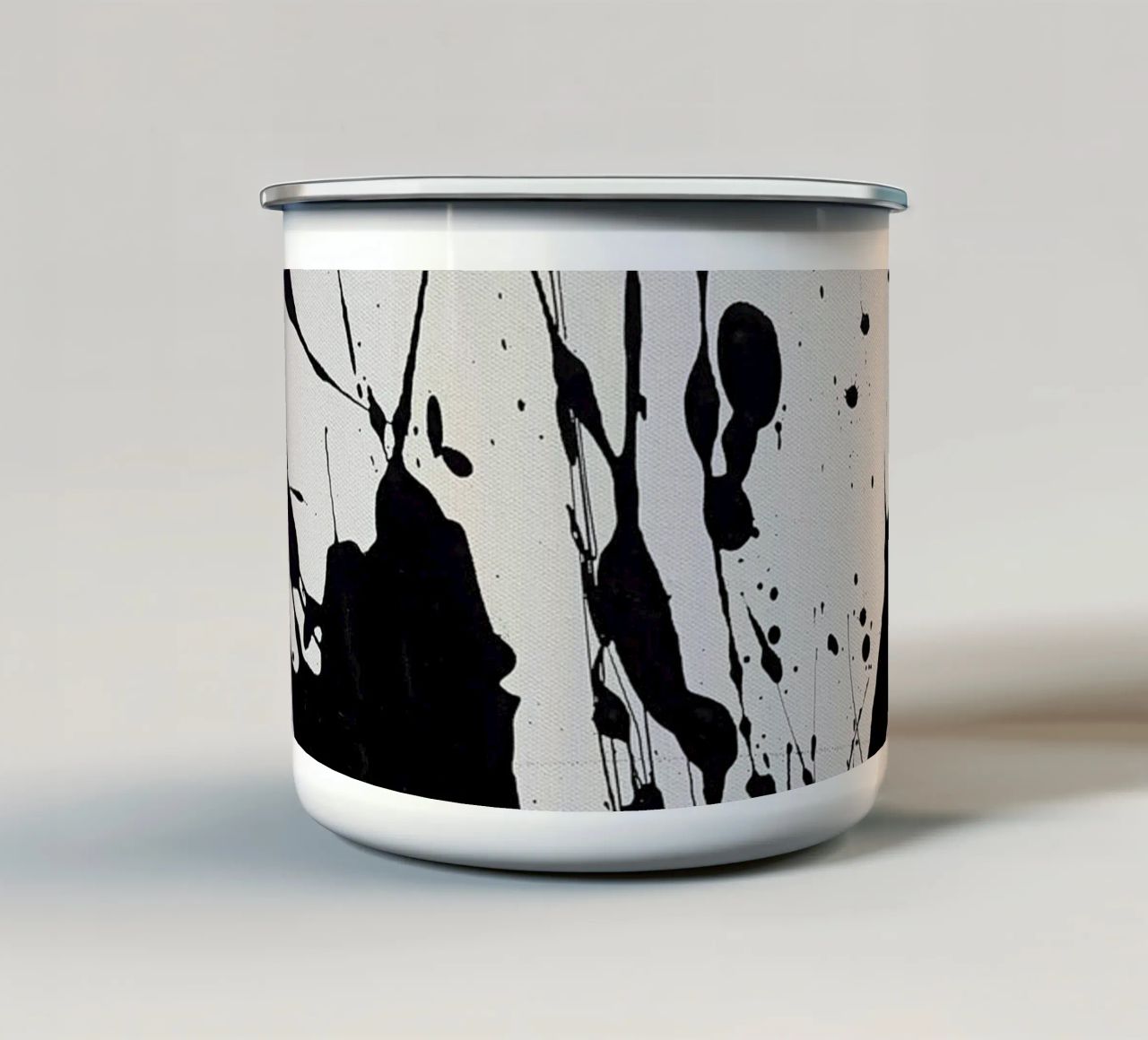 Sollevami tazza in smalto da rebeccaannemaclean