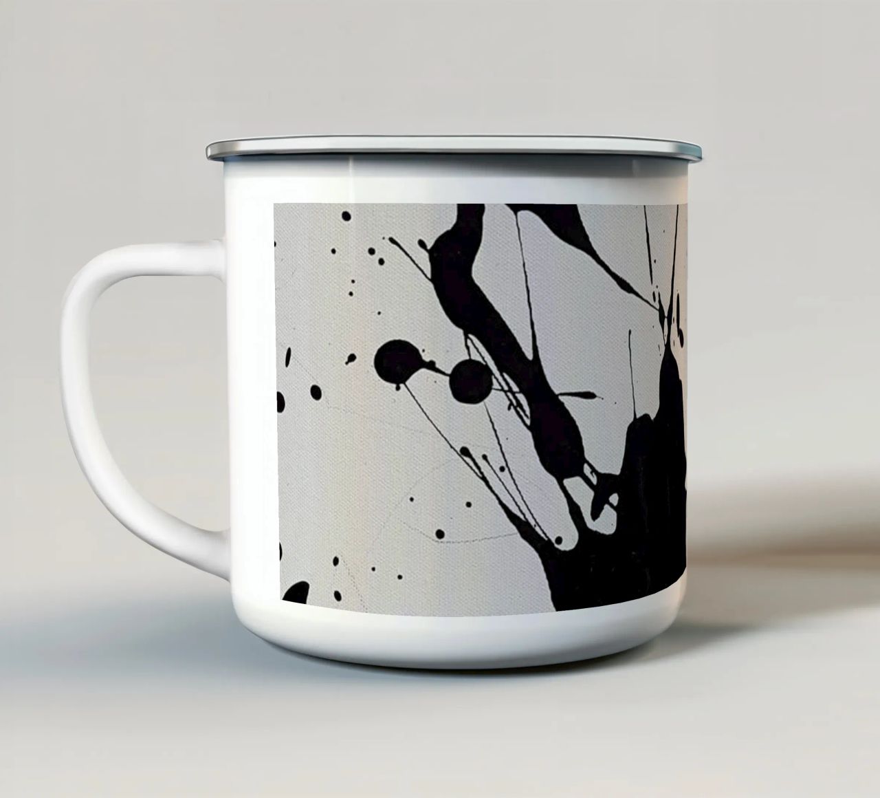 Sollevami tazza in smalto da rebeccaannemaclean