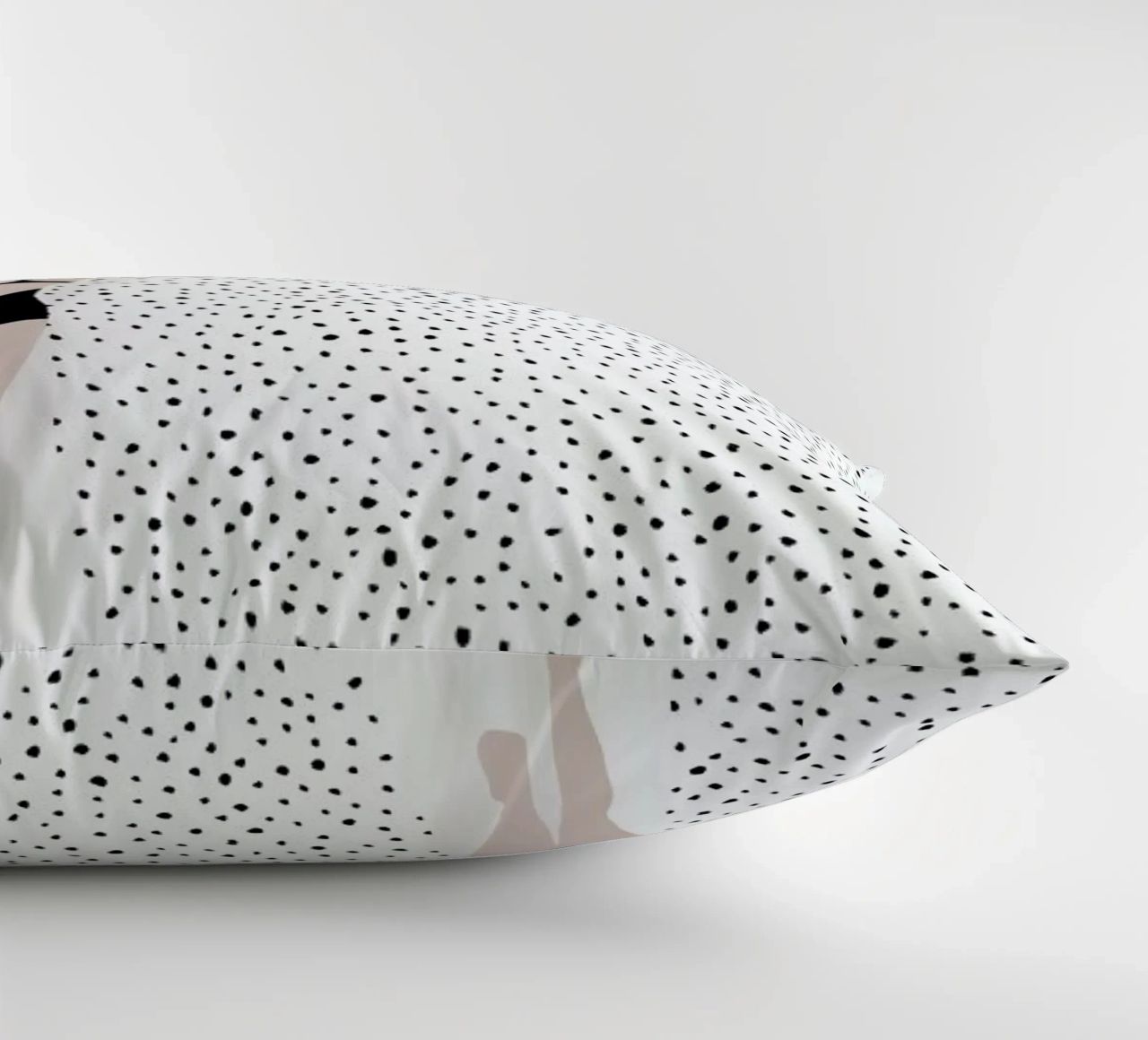 Punktschwimmer decorative cushion by Amy & Kurt