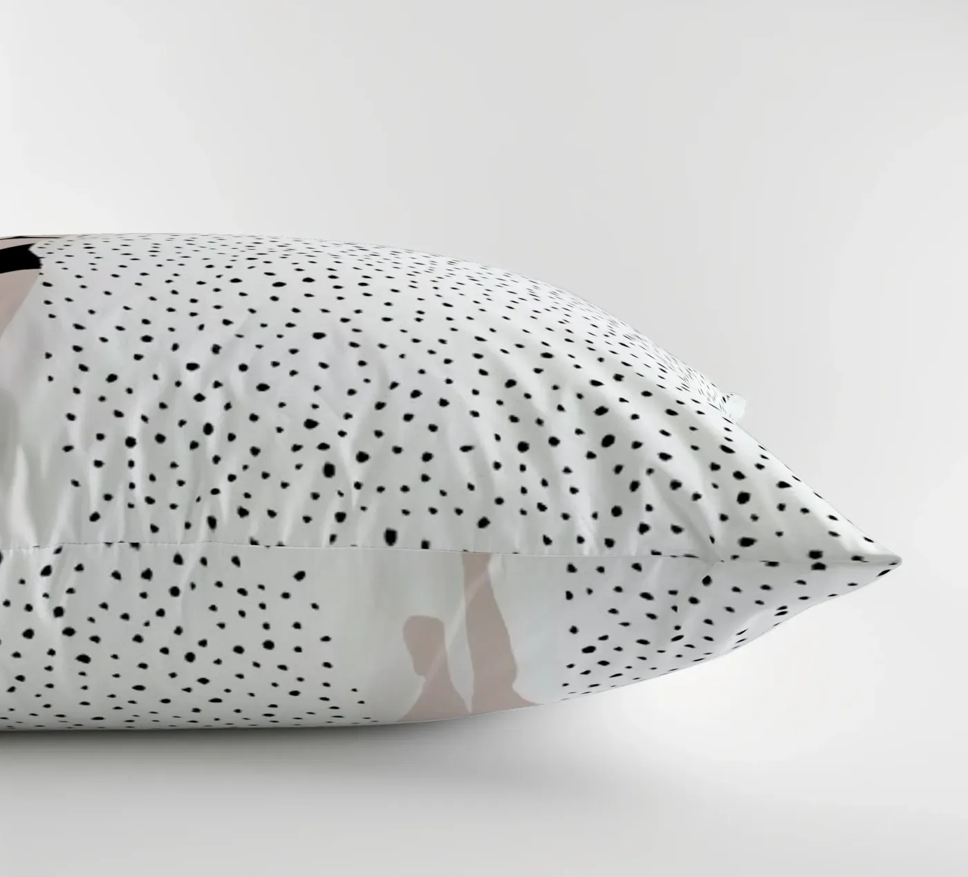 Punktschwimmer decorative cushion by Amy & Kurt