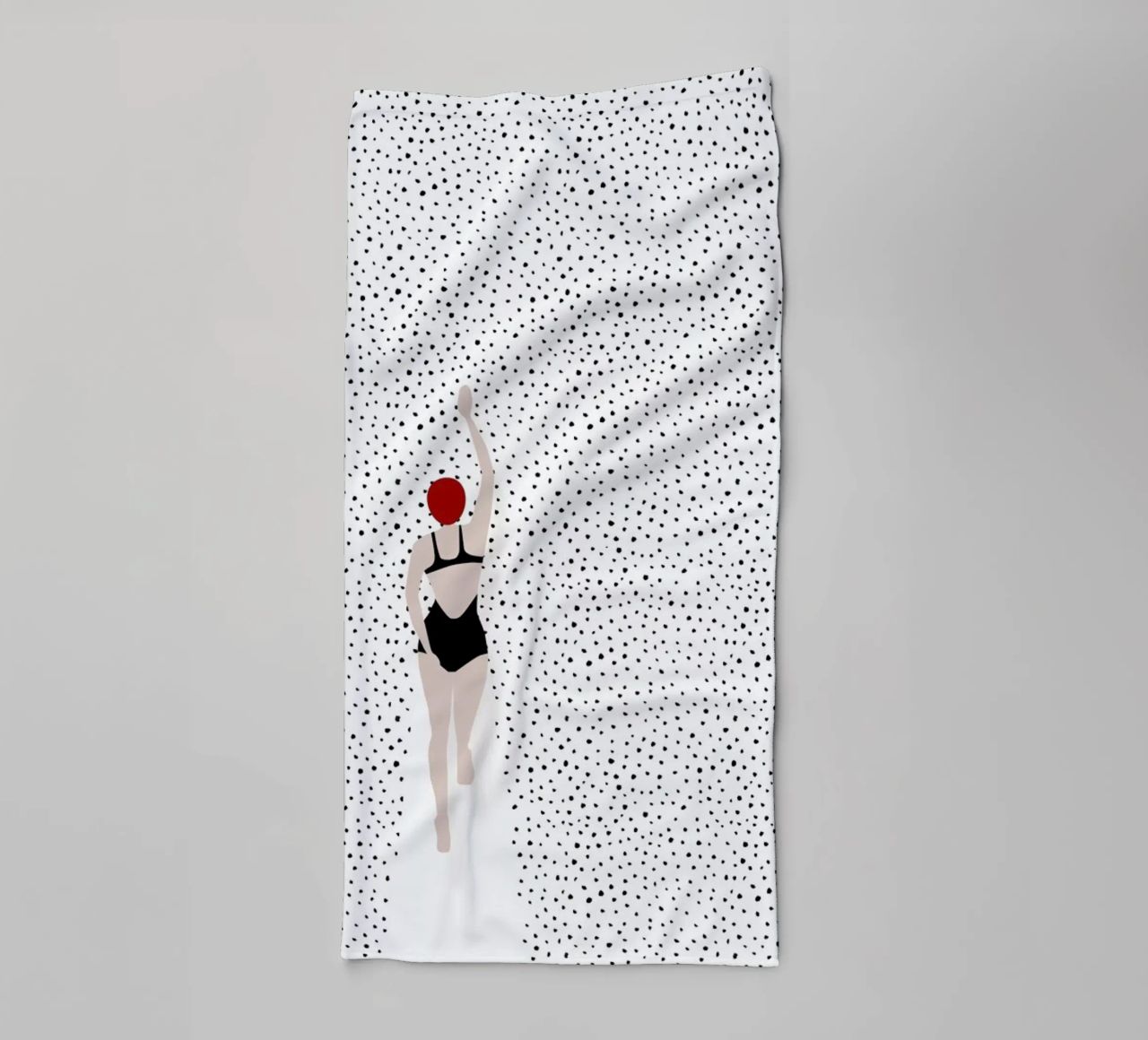 Punktschwimmer towel by Amy & Kurt