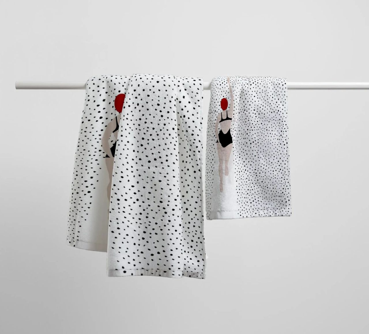 Punktschwimmer towel by Amy & Kurt