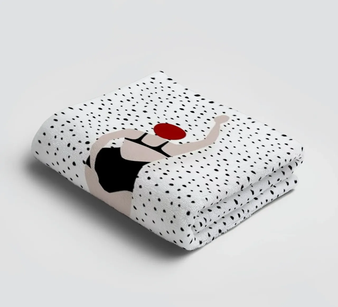 Punktschwimmer serviette de bain de Amy & Kurt