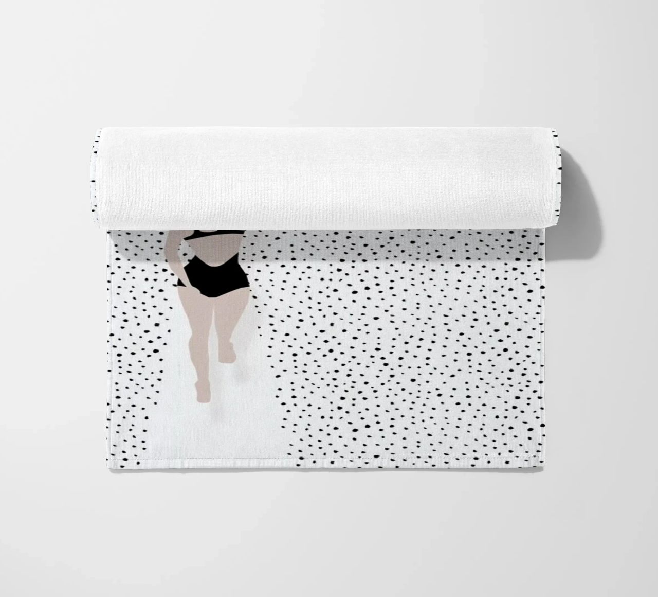 Punktschwimmer beach towel by Amy & Kurt