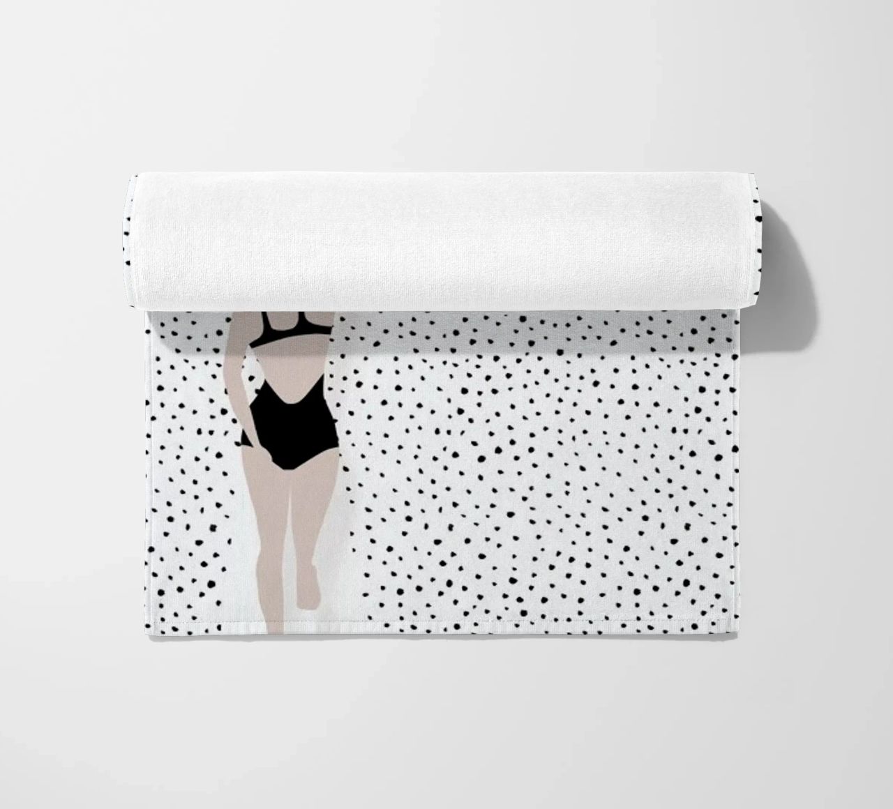 Punktschwimmer beach towel by Amy & Kurt