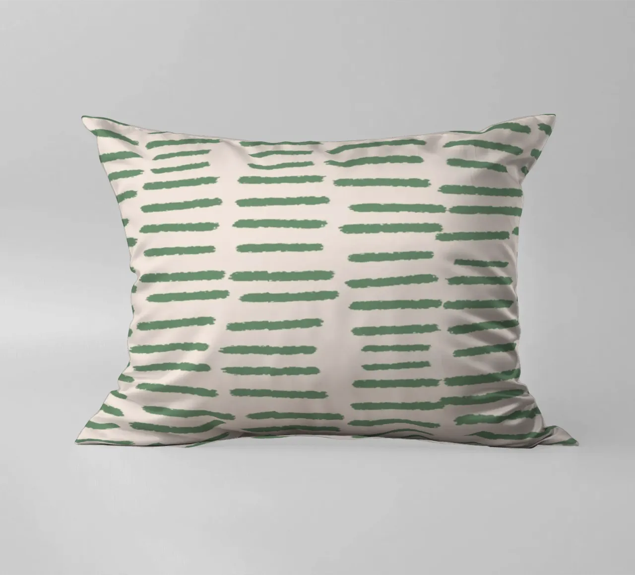 Strisce organiche a pennello - Salvia astratta minimalista boho cuscino da susanacosta