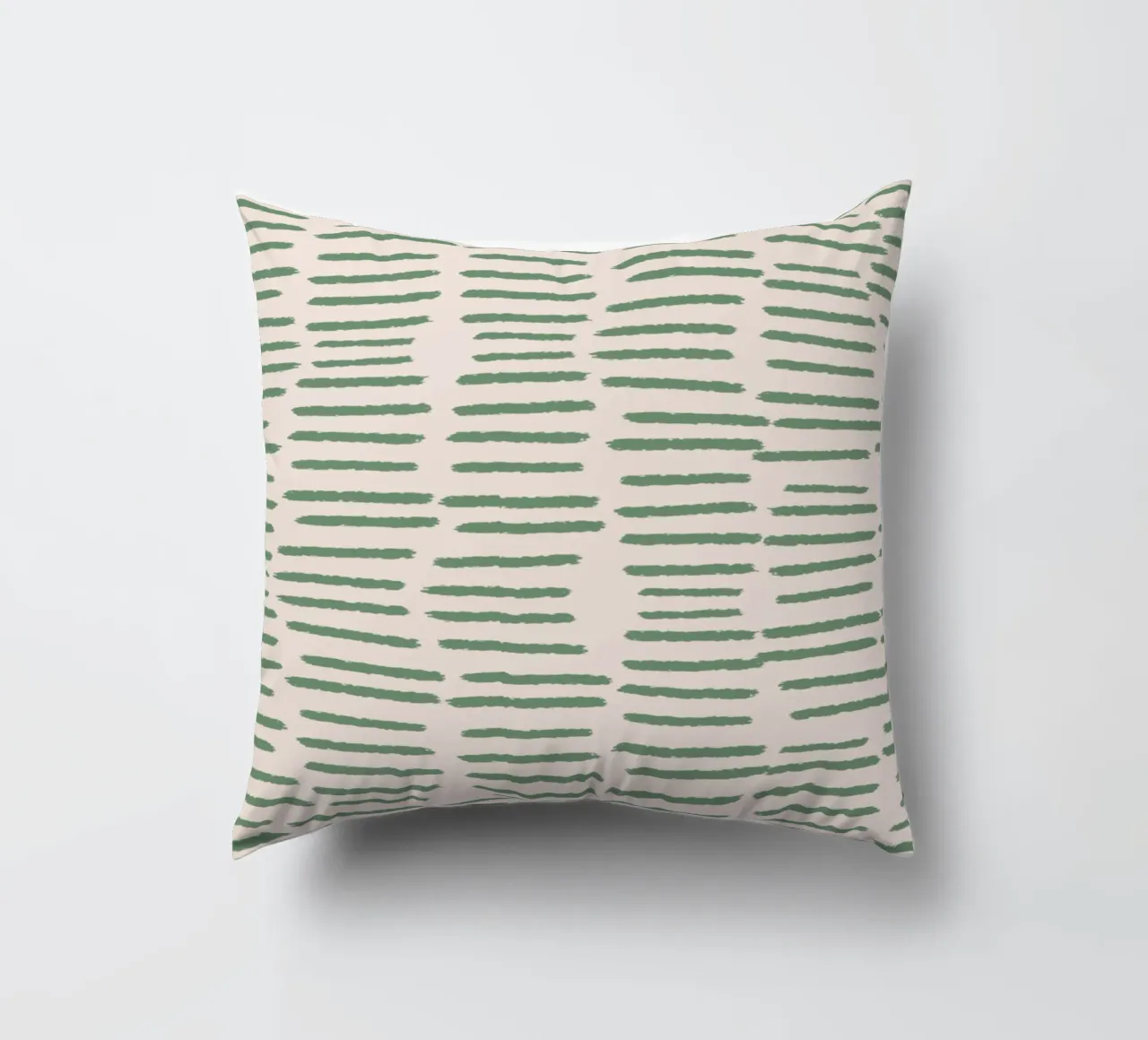 Strisce organiche a pennello - Salvia astratta minimalista boho cuscino da susanacosta