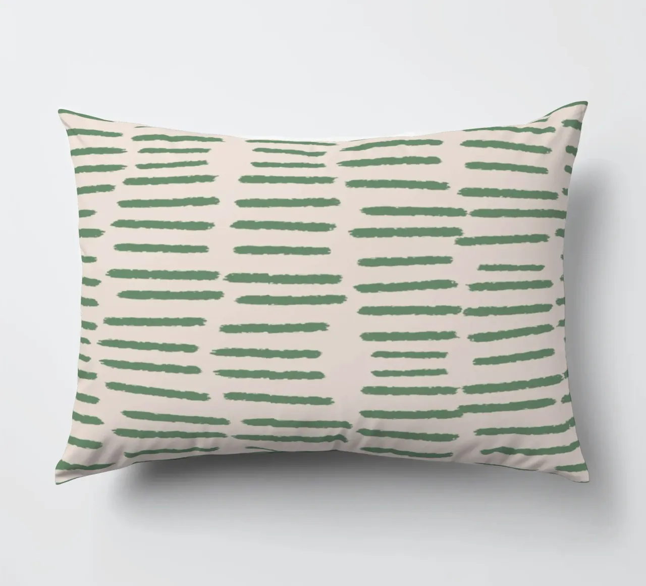 Strisce organiche a pennello - Salvia astratta minimalista boho cuscino da susanacosta