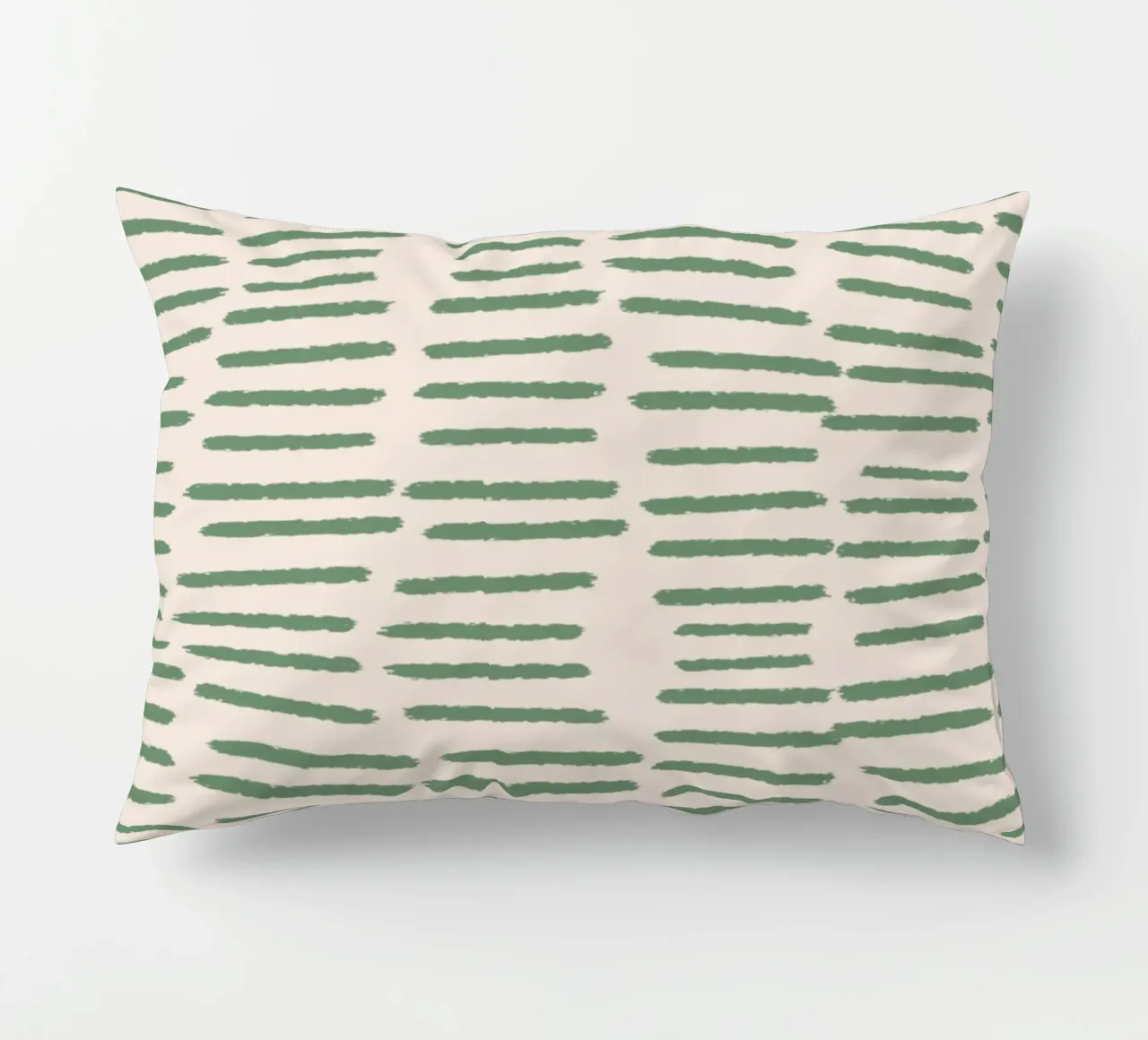 Strisce organiche a pennello - Salvia astratta minimalista boho cuscino da susanacosta