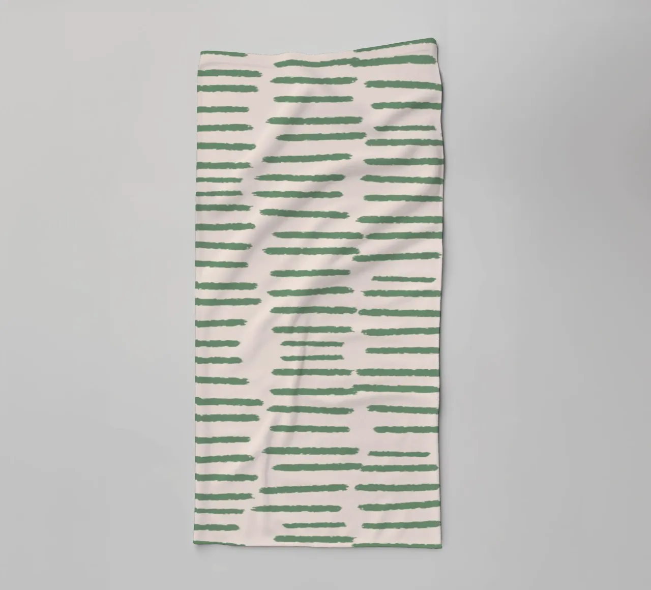 Organic Brushstroke Stripes - Minimalist Boho Abstract sage towel by susanacosta