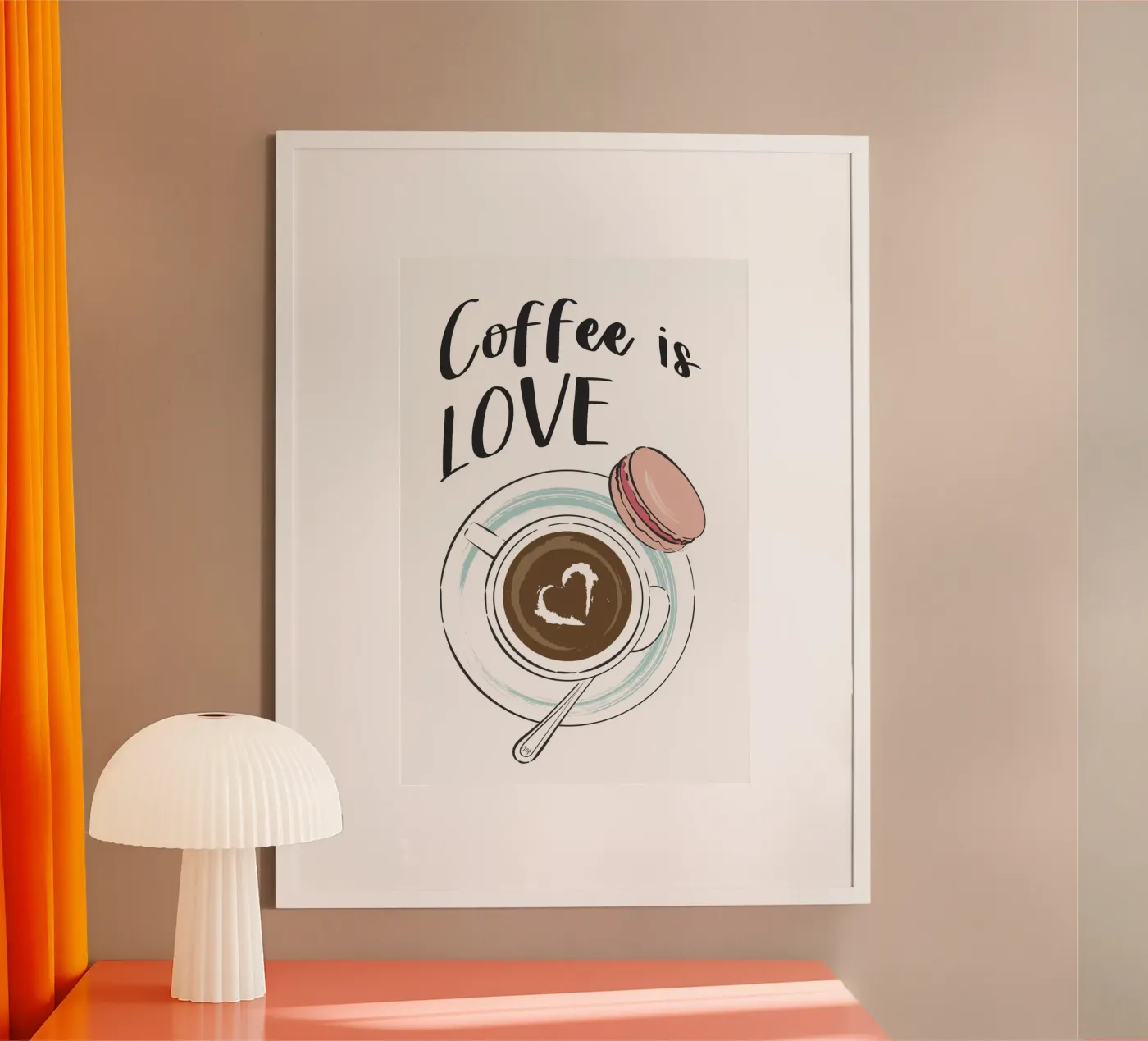 Coffee is Love poster de Martina