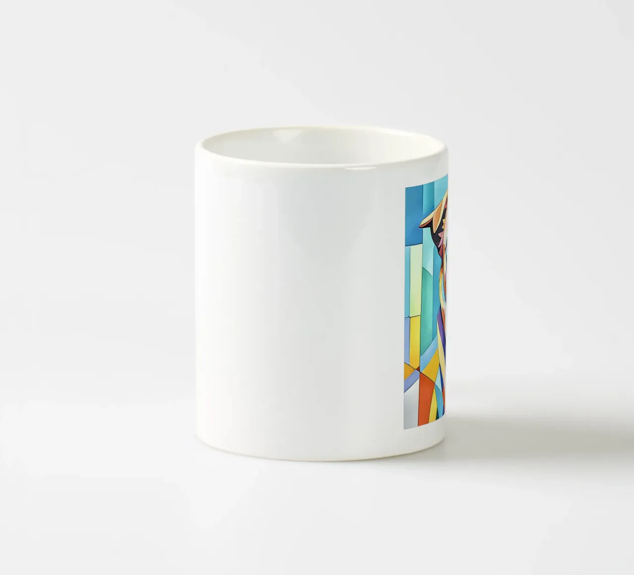 Cane in pastello #1 tazza in ceramica da ZAMART