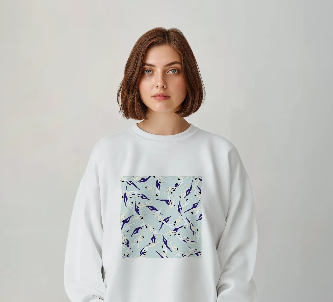 Split sweatshirt van Ruei