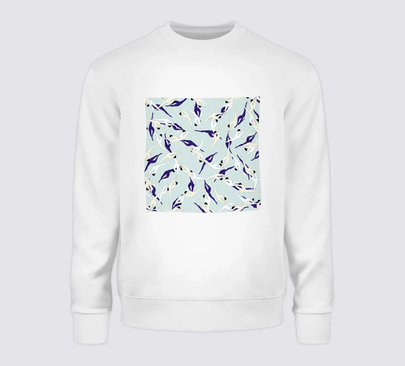 Split Sweatshirt von Ruei