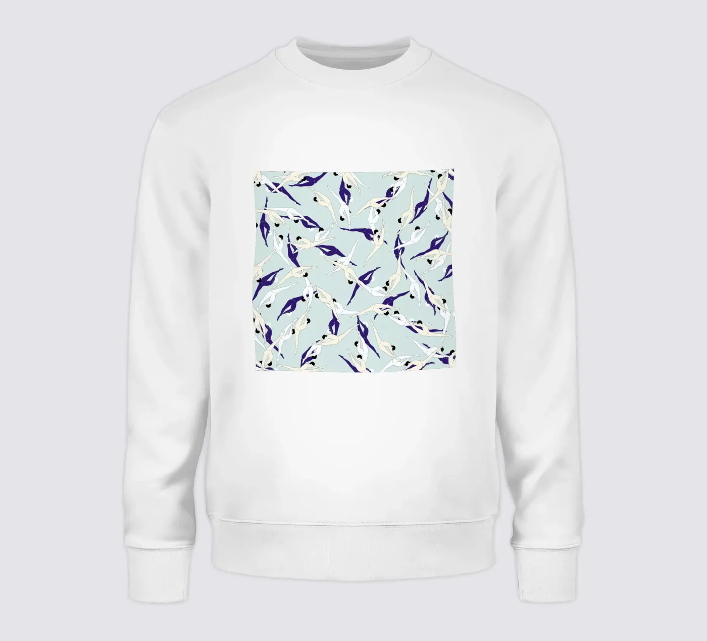 Split sweatshirt van Ruei