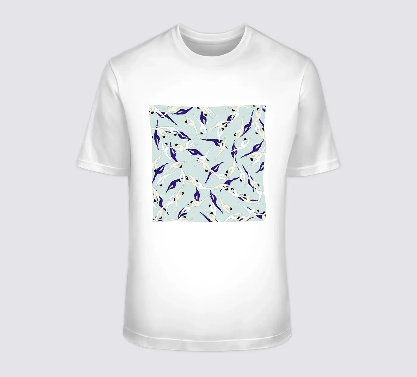 Split t-shirt by Ruei