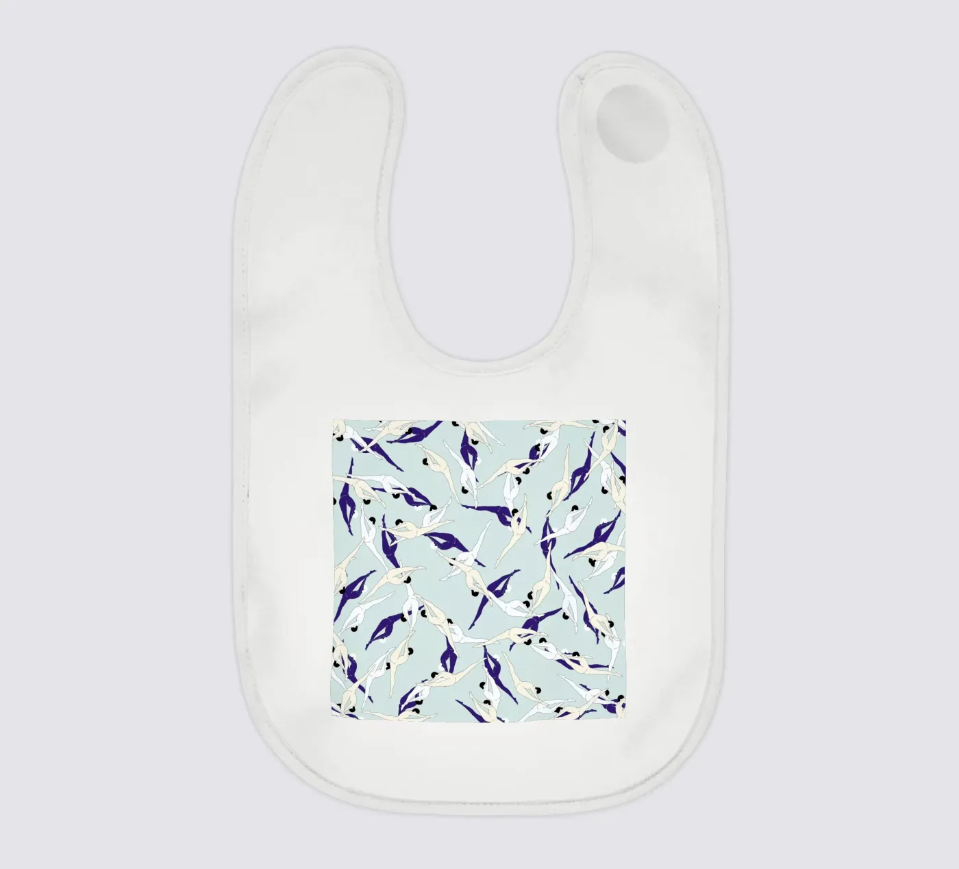 Split baby bib by Ruei